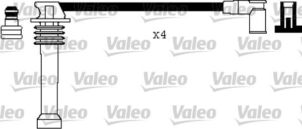 Valeo 346367 - Комплект проводов зажигания autosila-amz.com