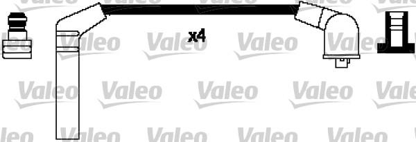 Valeo 346316 - Комплект проводов зажигания autosila-amz.com