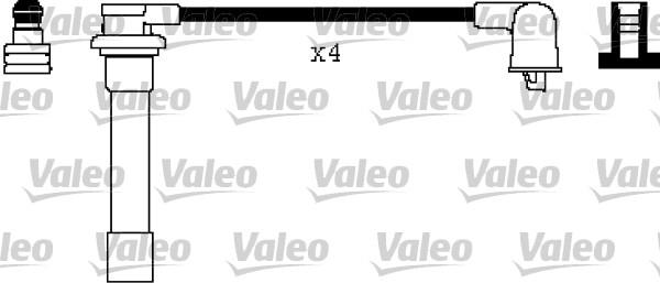 Valeo 346311 - Комплект проводов зажигания autosila-amz.com
