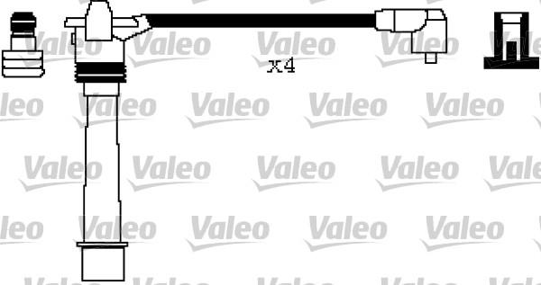 Valeo 346248 - Комплект проводов зажигания autosila-amz.com