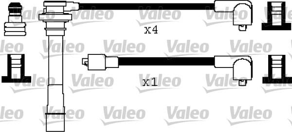 Valeo 346250 - Комплект проводов зажигания autosila-amz.com