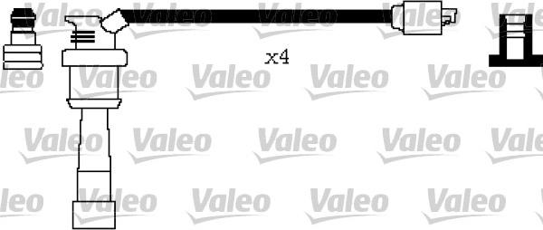 Valeo 346282 - Комплект проводов зажигания autosila-amz.com