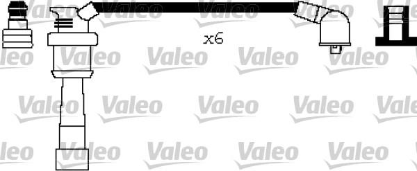 Valeo 346273 - Комплект проводов зажигания autosila-amz.com