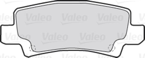 Valeo 670680 - Тормозные колодки, дисковые, комплект autosila-amz.com
