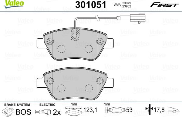 Valeo 301051 - Автозапчасть autosila-amz.com