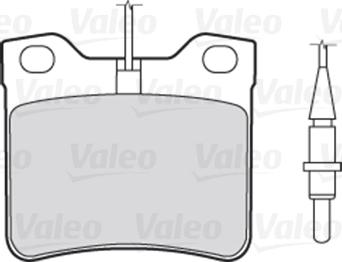 Valeo 301062 - Колодки тормозные дисковые autosila-amz.com