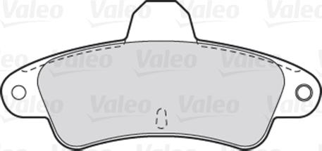 Valeo 301005 - Колодки тормозные дисковые autosila-amz.com