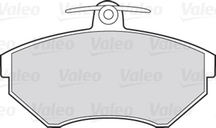 Valeo 301330 - VL301330 колодки дисковые передние!\ VW Golf III/Polo, Seat Toledo/Ibiza 1.4-1.9TDi 95> autosila-amz.com