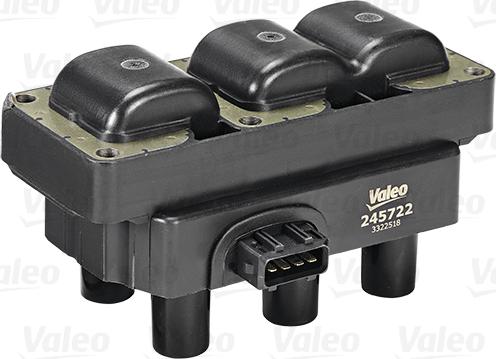 Valeo 245722 - Катушка зажигания autosila-amz.com