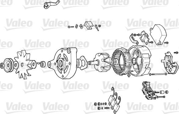 Valeo 2940426 - Генератор autosila-amz.com