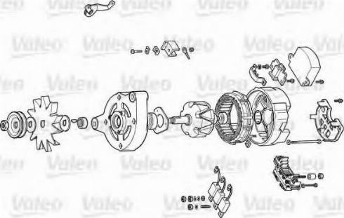 Valeo 2940208 - Генератор autosila-amz.com