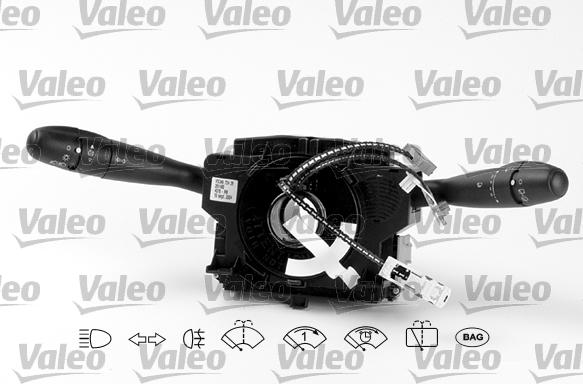 Valeo 251495 - Устройство управления, выключатель на рулевой колонке autosila-amz.com