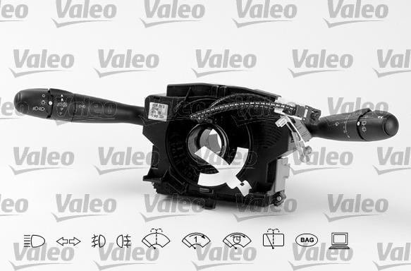 Valeo 251498 - Устройство управления, выключатель на рулевой колонке autosila-amz.com