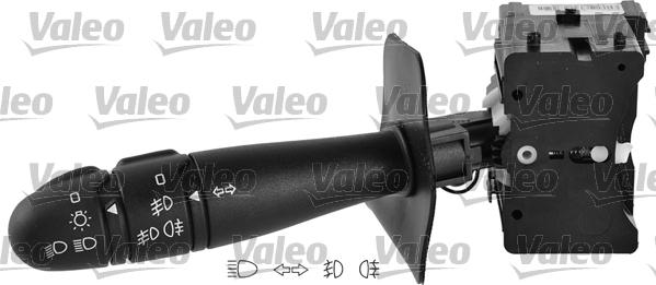 Valeo 251594 - Устройство управления, выключатель на рулевой колонке autosila-amz.com