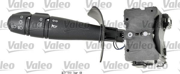 Valeo 251593 - Устройство управления, выключатель на рулевой колонке autosila-amz.com