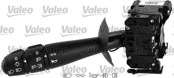 Valeo 251600 - Выключатель на рулевой колонке autosila-amz.com