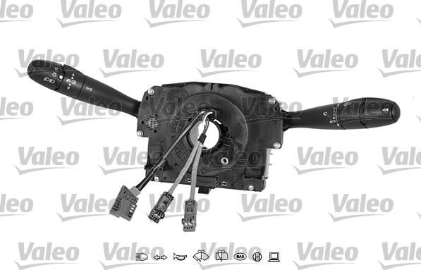 Valeo 251633 - Выключатель на рулевой колонке autosila-amz.com