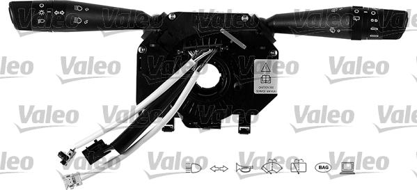 Valeo 251624 - Выключатель на рулевой колонке autosila-amz.com