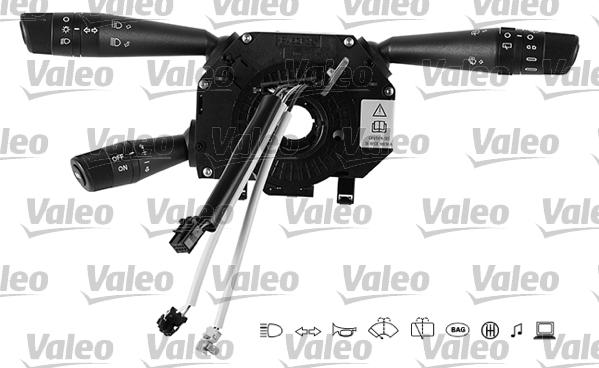 Valeo 251626 - Устройство управления, выключатель на рулевой колонке autosila-amz.com