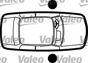 Valeo 256940 - Цилиндр замка autosila-amz.com