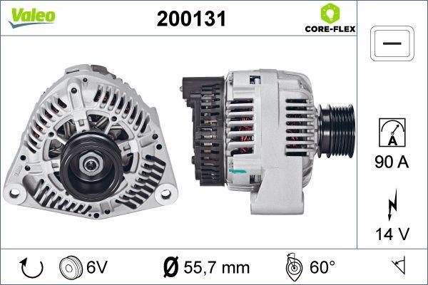 Valeo 200131 - Генератор autosila-amz.com