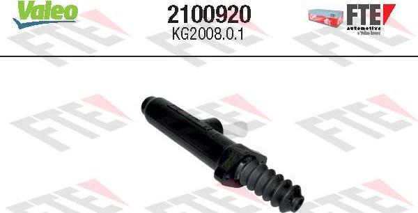 Valeo 2100920 - Clutch master cylinder (hole diameter 20,64mm) fits: MERCEDES MK, SK 07.87-09.96 autosila-amz.com