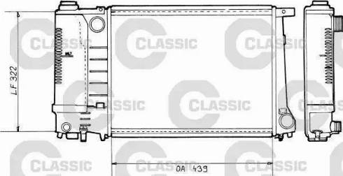 Nissens 60735 - Радиатор, охлаждение двигателя autosila-amz.com