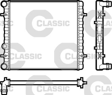 Valeo 231606 - Радиатор, охлаждение двигателя autosila-amz.com