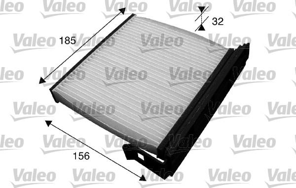 Valeo 715590 - Фильтр воздуха в салоне autosila-amz.com