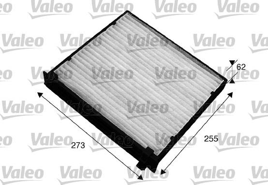 Valeo 715541 - Фильтр воздуха в салоне autosila-amz.com