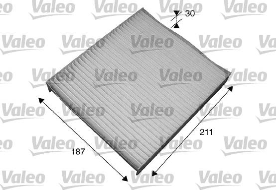 Valeo 715551 - Фильтр воздуха в салоне autosila-amz.com