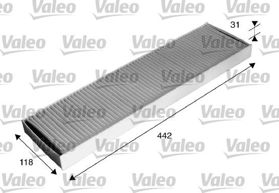 Valeo 715585 - Фильтр воздуха в салоне autosila-amz.com