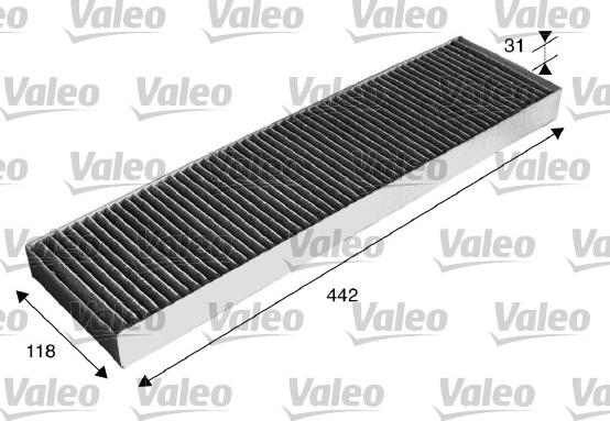 Valeo 715586 - Фильтр воздуха в салоне autosila-amz.com