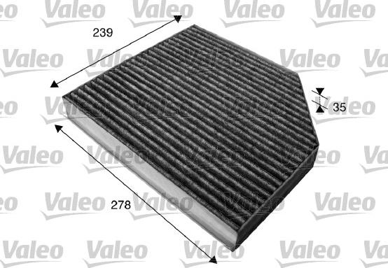 Valeo 715580 - Фильтр воздуха в салоне autosila-amz.com