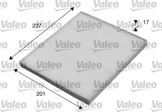 Valeo 715521 - Фильтр воздуха в салоне autosila-amz.com