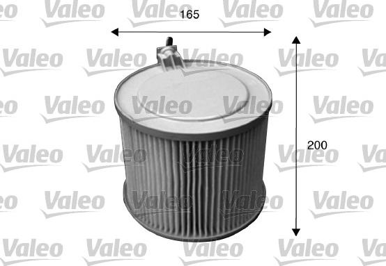 Valeo 715633 - Фильтр воздуха в салоне autosila-amz.com