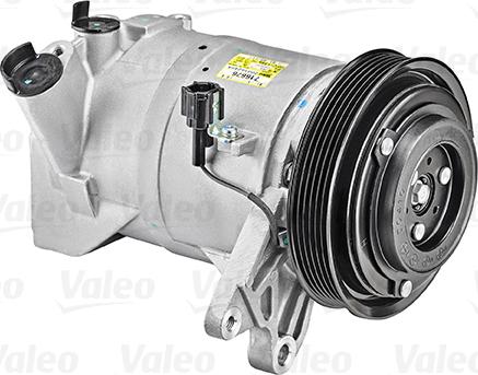 Valeo 716676 - Компрессор кондиционера autosila-amz.com