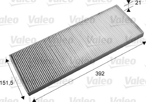 Valeo 716055 - Фильтр воздуха в салоне autosila-amz.com