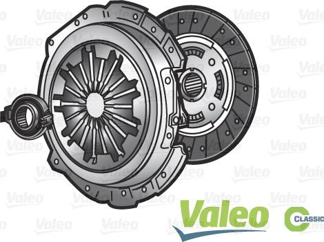 Valeo 786010 - Комплект сцепления autosila-amz.com