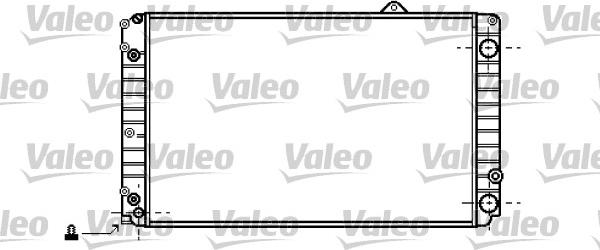 Valeo 734695 - Радиатор, охлаждение двигателя autosila-amz.com