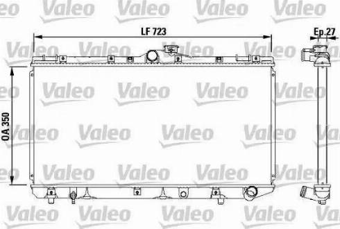 KOYORAD PA010287T - Радиатор, охлаждение двигателя autosila-amz.com