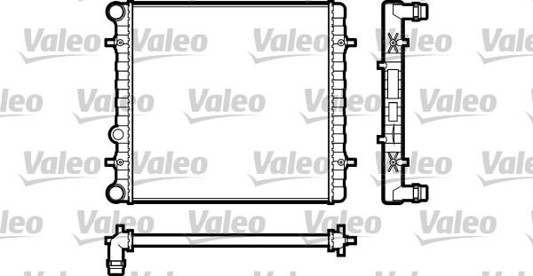 Valeo 731606 - Радиатор, охлаждение двигателя autosila-amz.com
