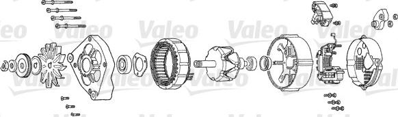 Valeo A14V04 - Генератор autosila-amz.com
