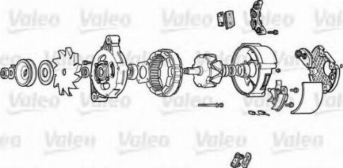 Valeo A13M4 - Генератор autosila-amz.com