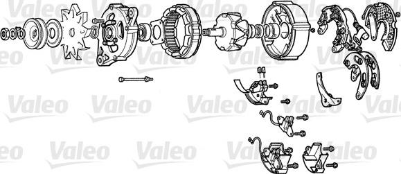 Valeo A13R115 - Генератор autosila-amz.com