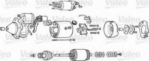 Valeo D9E131 - Стартер autosila-amz.com