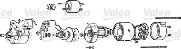 Valeo D9R90 - Стартер autosila-amz.com