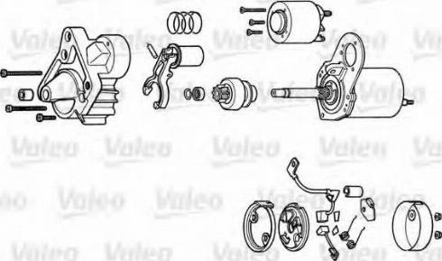 Valeo D6RA84 - Стартер autosila-amz.com