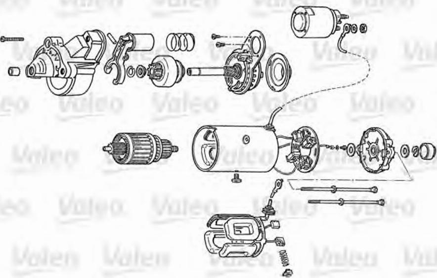 Valeo D7R43 - Стартер autosila-amz.com