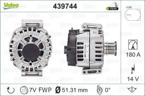 Valeo FG18S056 - Генератор autosila-amz.com